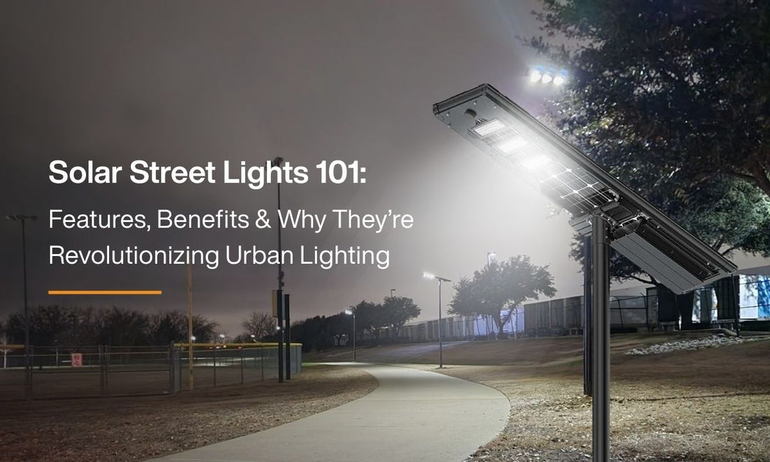 Solar street lights for sustainable urban lighting – off-grid LED street lighting powering smart city projects with reliable commercial solar lighting solutions