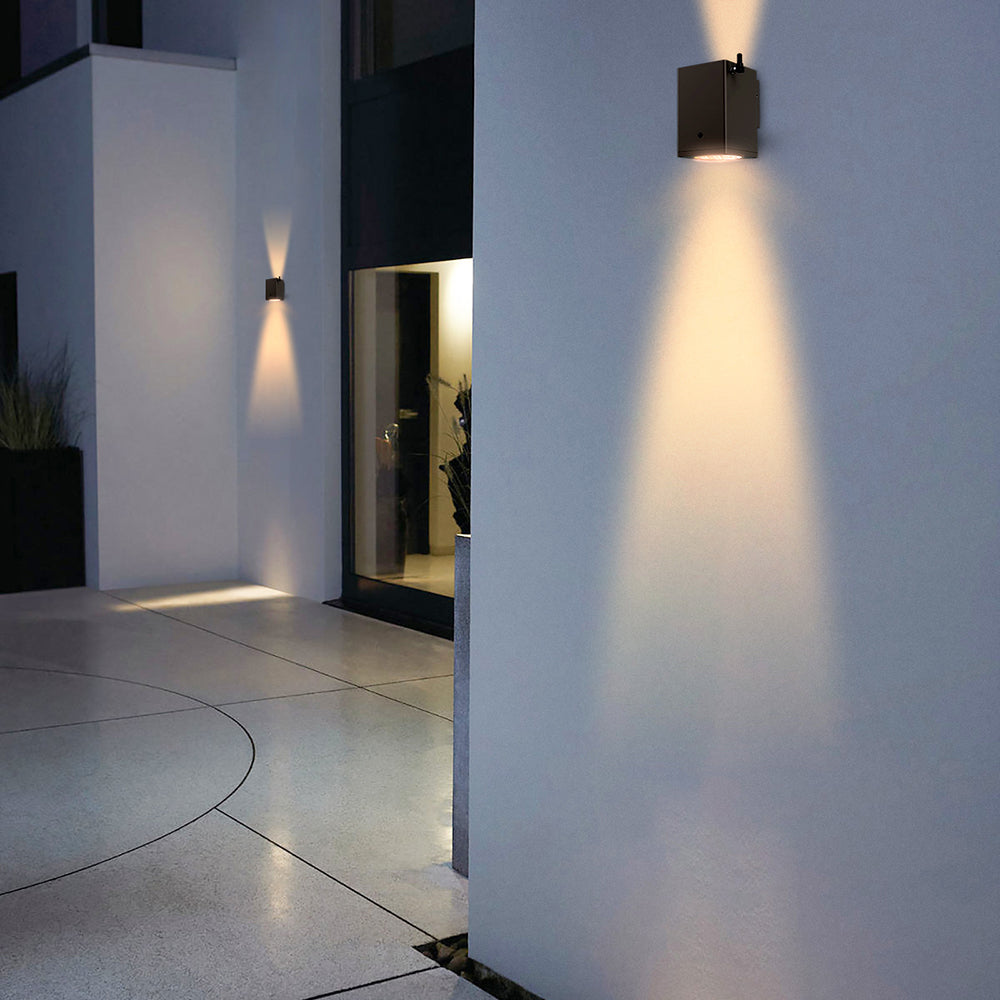 SUNSTRIKE | Solar Up & Down Wall Pack | 1 Watt | 150X2 Lumens | 4000K | 5 Year Warranty