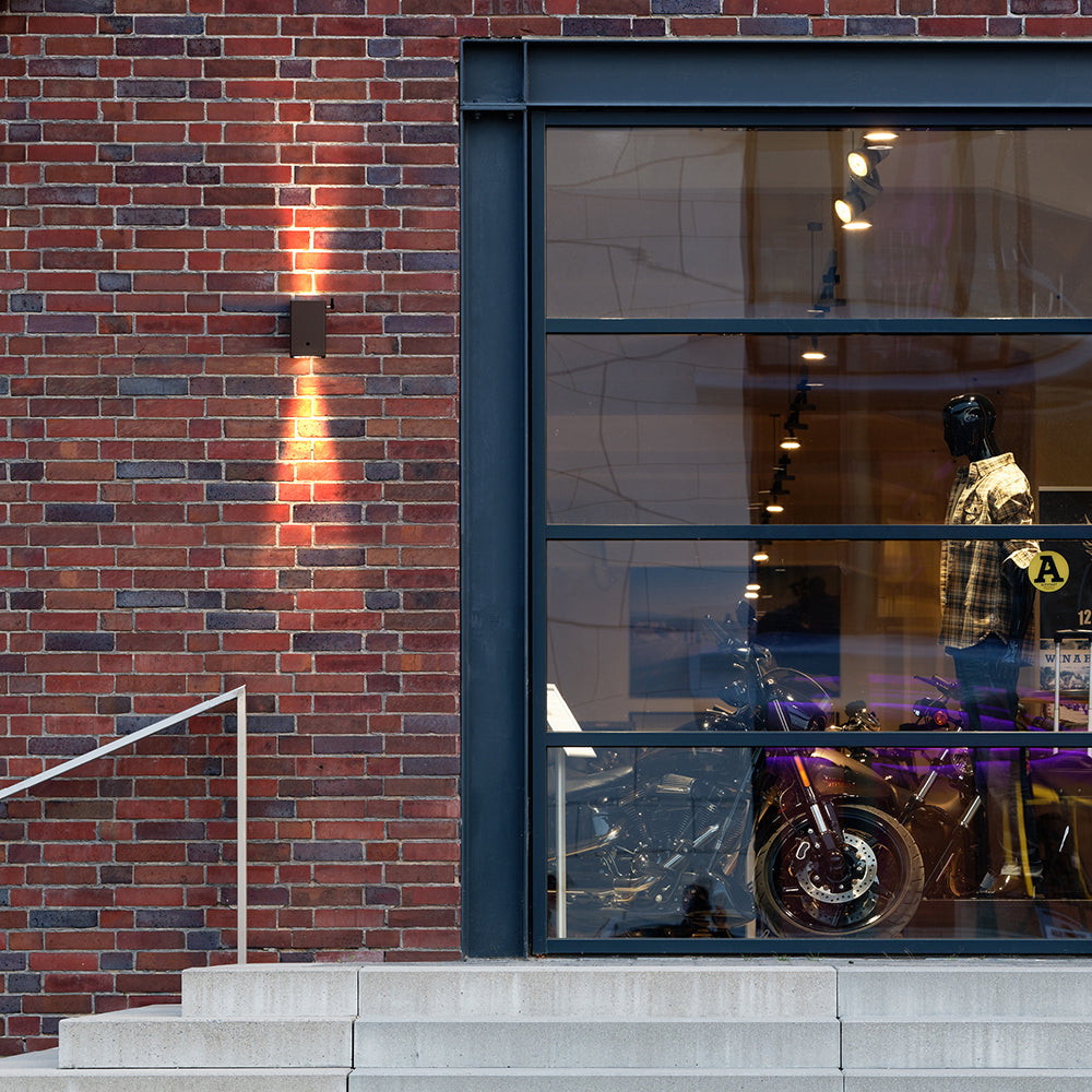 SUNSTRIKE | Solar Up & Down Wall Pack | 1 Watt | 150X2 Lumens | 4000K | 5 Year Warranty