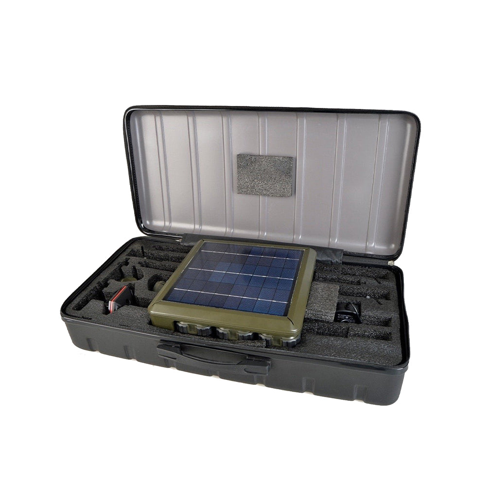 SUN TRACK | Solar Flexible Tripod Design Light | 9 Watt | 3500 Lumens | Multiple Combination Modes | IP44 | Height 4 to 7 Feet | 1 Year Warranty