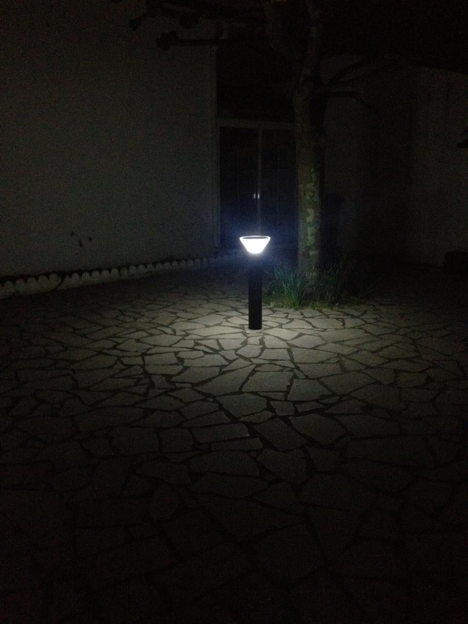 TITAN | AVS-BL-000 | Solar Bollard Light | 3.5 Watt | 420 Lumens | 3000K-5000K CCT | Solar Panel 6Wc | Lithium Battery 4.5AH/6.4V | Installation Height 31.4 Inch | IP65 | Aluminum | 5 Years Warranty