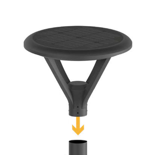 LUMINA | Solar Pathway Light | 14 Watt | 2744 Lumens | 2300K-6500K CCT | Pathway Lighting | Garden Light | Smart Pole Light | 5 Years Warranty