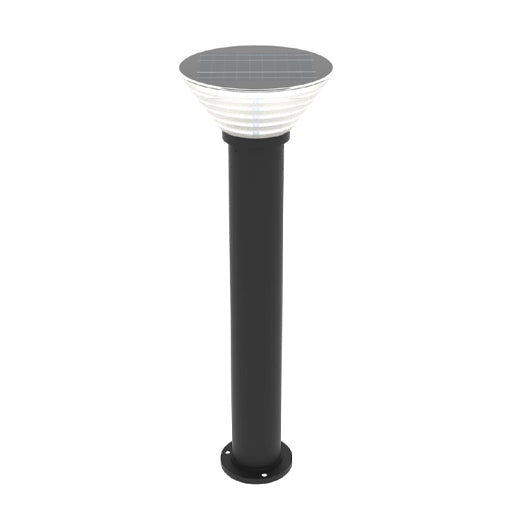 TITAN | AVS-BL-000 | Solar Bollard Light | 3.5 Watt | 420 Lumens | 3000K-5000K CCT | Solar Panel 6Wc | Lithium Battery 4.5AH/6.4V | Installation Height 31.4 Inch | IP65 | Aluminum | 5 Years Warranty