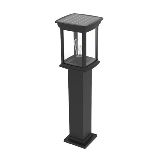 TITAN | AVS-BL013 | Solar Bollard Light | 3.5 Watt | 420 Lumens | 4000K-5000K CCT | Solar Panel 6Wc | Lithium Battery 4.5AH/6.4V | Installation Height 31.4 Inch | IP65 | Aluminum | 5 Years Warranty