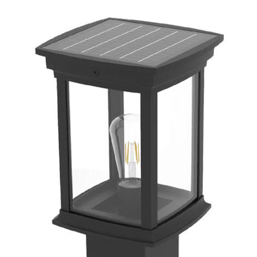 TITAN | AVS-BL013 | Solar Bollard Light | 3.5 Watt | 420 Lumens | 4000K-5000K CCT | Solar Panel 6Wc | Lithium Battery 4.5AH/6.4V | Installation Height 31.4 Inch | IP65 | Aluminum | 5 Years Warranty