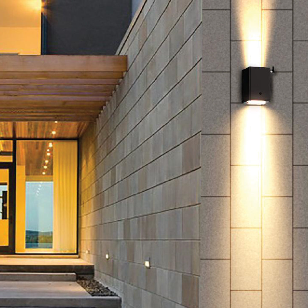 SUNSTRIKE | Solar Up & Down Wall Pack | 1 Watt | 150X2 Lumens | 4000K | 5 Year Warranty