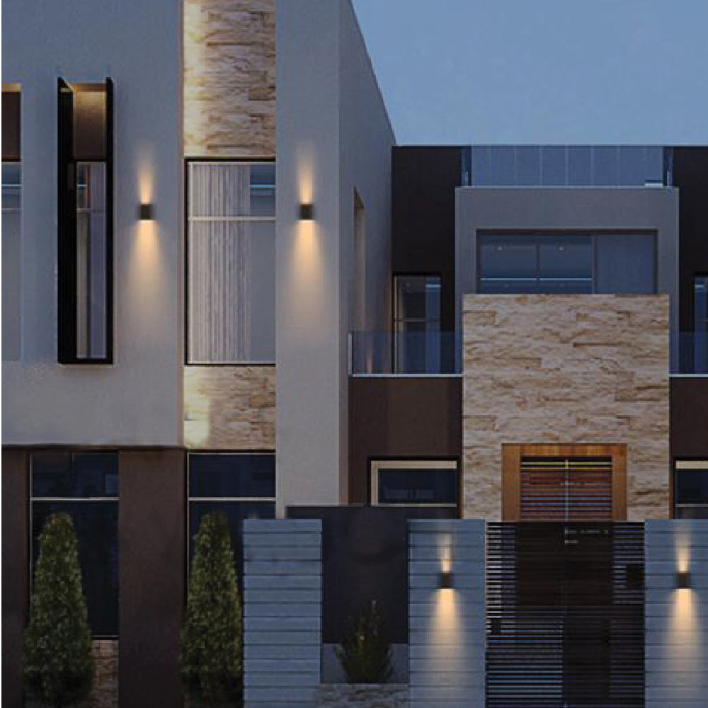 SUNSTRIKE | Solar Up & Down Wall Pack | 1 Watt | 150X2 Lumens | 4000K | 5 Year Warranty