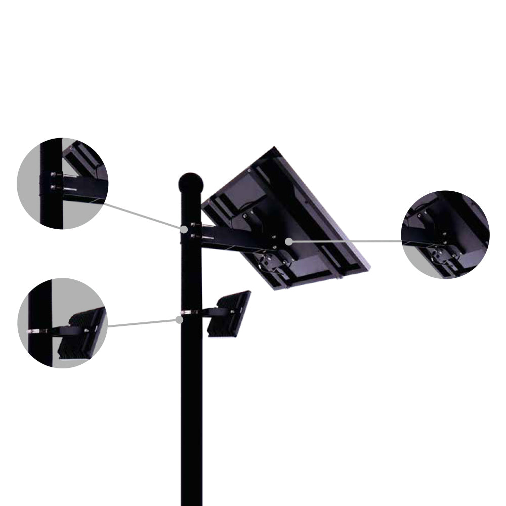 CAPELLA | Solar LED Flood Light | 50 Watt | 7000 Lumens | 5000K | 3 Years Warranty - 10