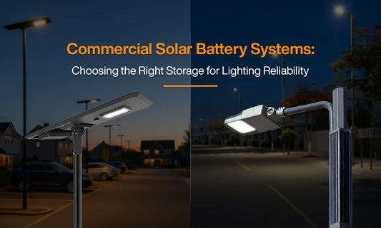 Commercial Solar Battery Systems: Choosing the Right Storage for Lighting Reliability