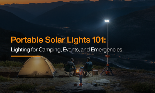 Best Portable Solar Lights for Outdoors, Events & Blackouts