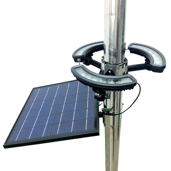 APOLLO - Solar Flag Pole Light