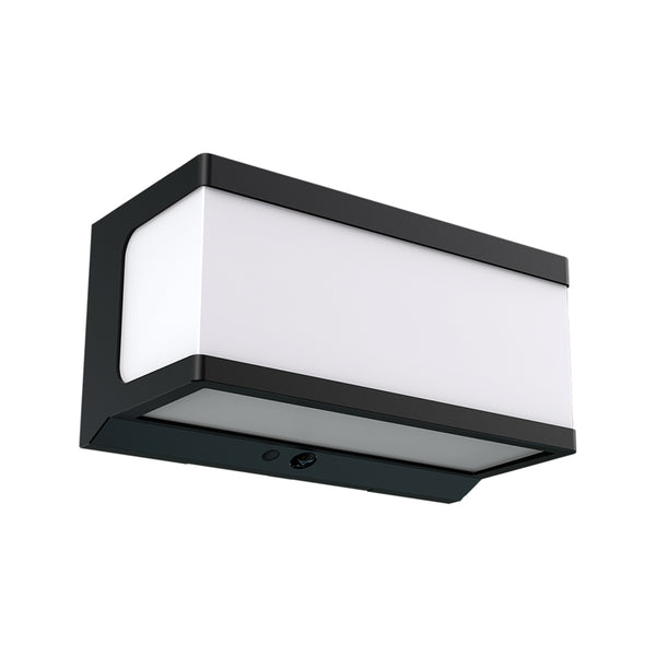 Lunix Series Solar Wall Pack Light – 2000 Lumens | Anti-Glare | PIR Motion Sensor | IP54 | 4000K CCT