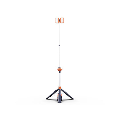 LumiTrek 300 | AVS-LTTL-300 | Light Tower | Dual Head | 14000 Lumens | Multiple Battery Modes | IP66 | Height 10.17 Feet
