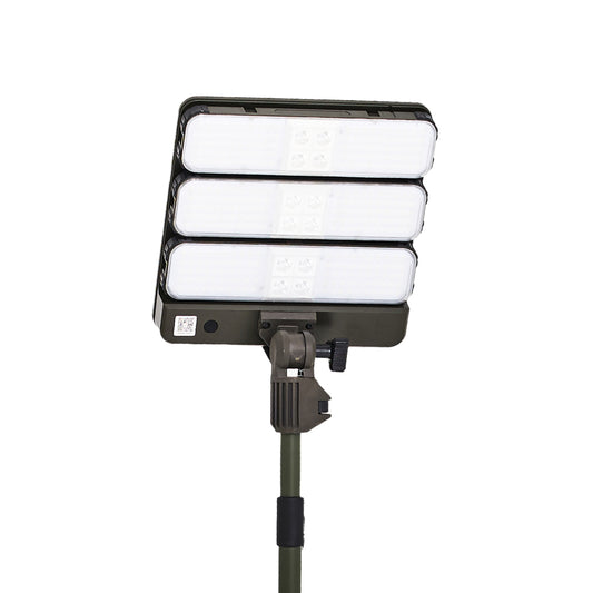 SUN TRACK | Solar Flexible Tripod Design Light | 9 Watt | 3500 Lumens | Multiple Combination Modes | IP44 | Height 4 to 7 Feet