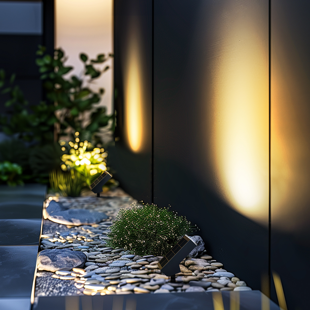 FLAG | Solar Garden Light | 1.4 Watt | 500 Lumens | 3000K | Li-ion battery | IP65 | 1 Year Warranty