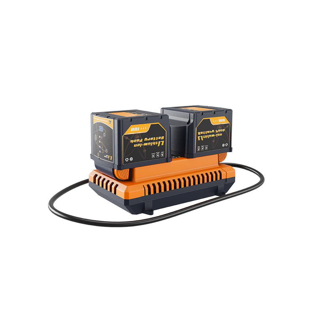 Light Tower Charger | AVS-S2 | Dual Bay Simultaneous Charger | Input AC 100-277V 1.5A | Output 29.4V 1A | Charge Time 1H(Single D24-54), 2H(Single D24-100) | Recommended Battery D24-54/ D24-100 | Intelligent Current Control
