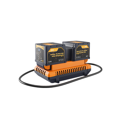 Light Tower Charger | AVS-S2 | Dual Bay Simultaneous Charger | Input AC 100-277V 1.5A | Output 29.4V 1A | Charge Time 1H(Single D24-54), 2H(Single D24-100) | Recommended Battery D24-54/ D24-100 | Intelligent Current Control