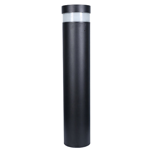 TITAN | Solar Bollard Light | 1.8 Watt | 250 Lumens | 5000K | Black Housing | Pathway Lighting | Garden Light | Solar Post Top Light | 5 Years Warranty - 5
