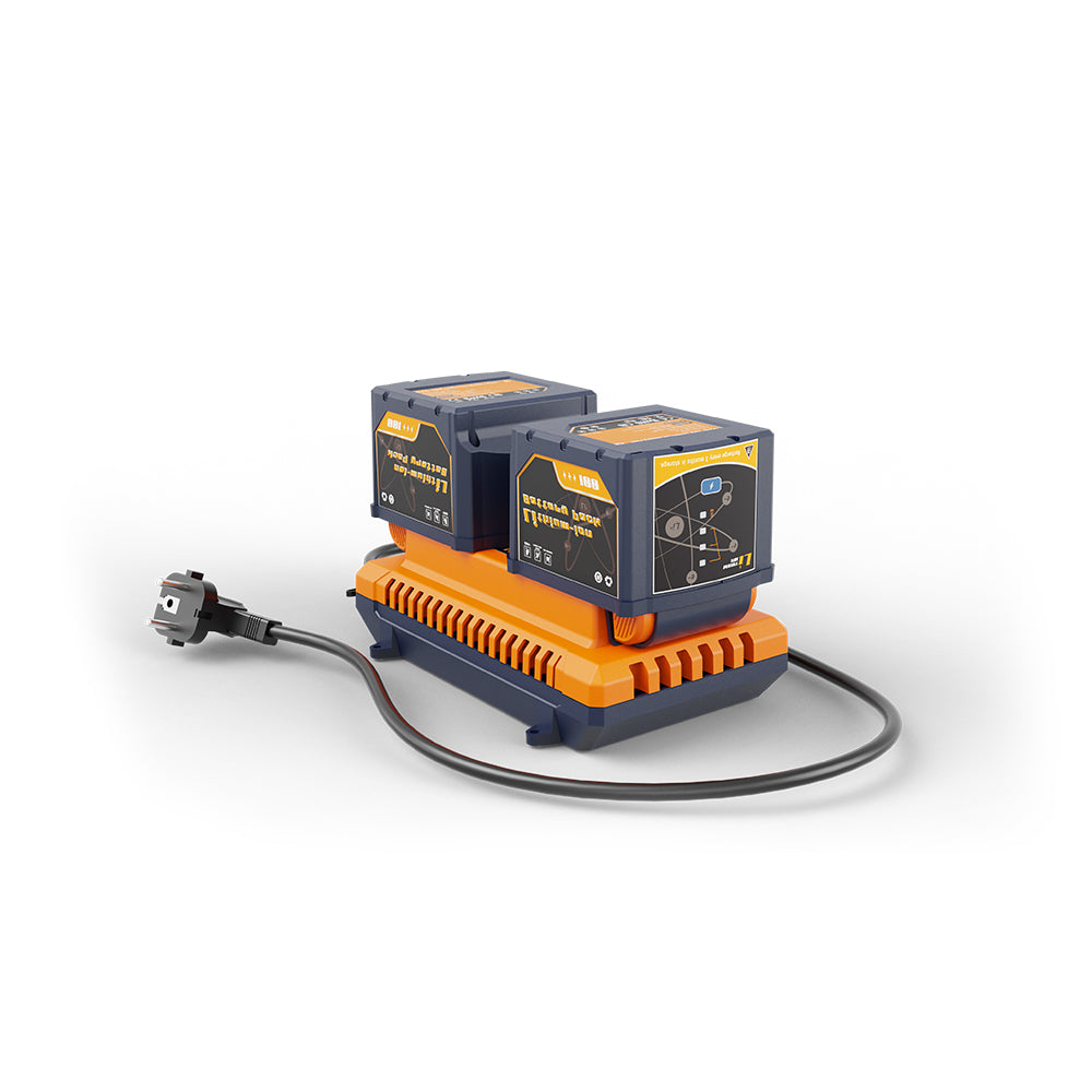Light Tower Charger | AVS-S2 | Dual Bay Simultaneous Charger | Input AC 100-277V 1.5A | Output 29.4V 1A | Charge Time 1H(Single D24-54), 2H(Single D24-100) | Recommended Battery D24-54/ D24-100 | Intelligent Current Control