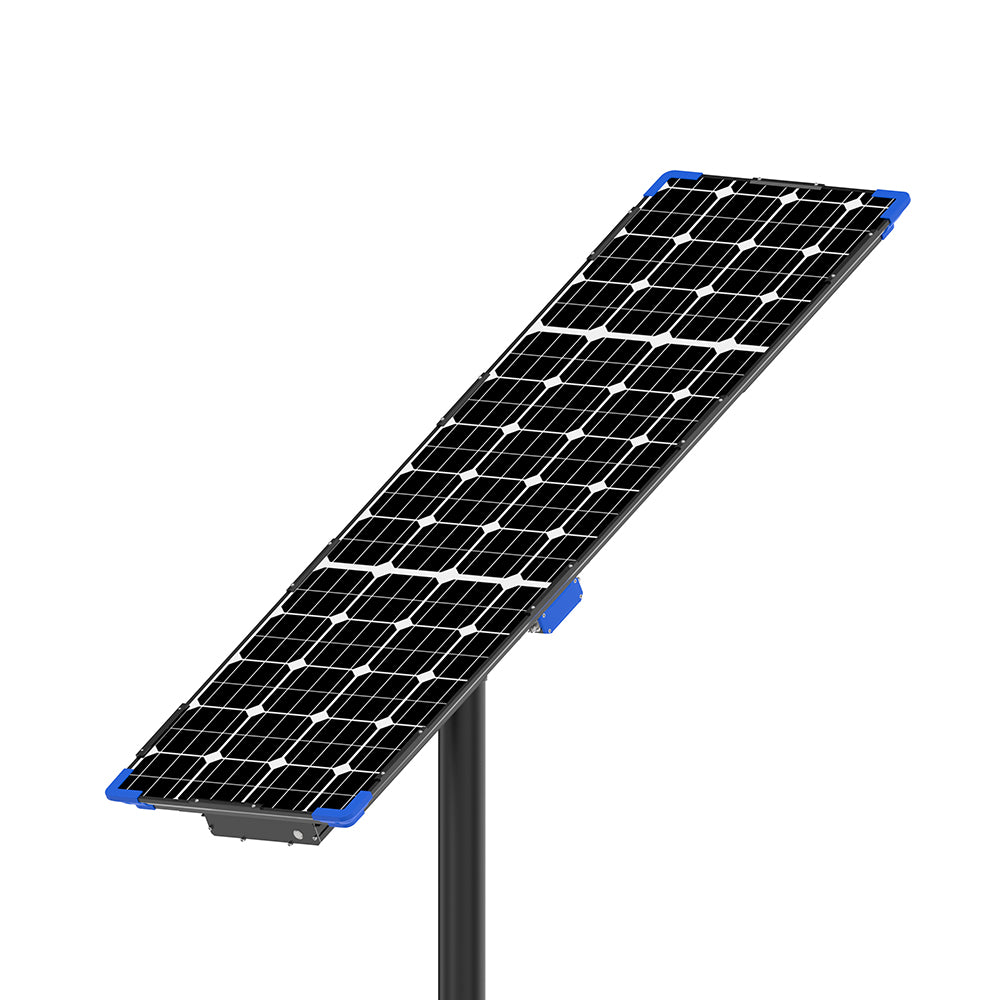 ATHENS | Solar LED Street Light | 100 Watt | 18000 Lumens | 5000K | Smart Street Light | Parking Lot Light | Solar All in One Street Light | 3 Years Warranty