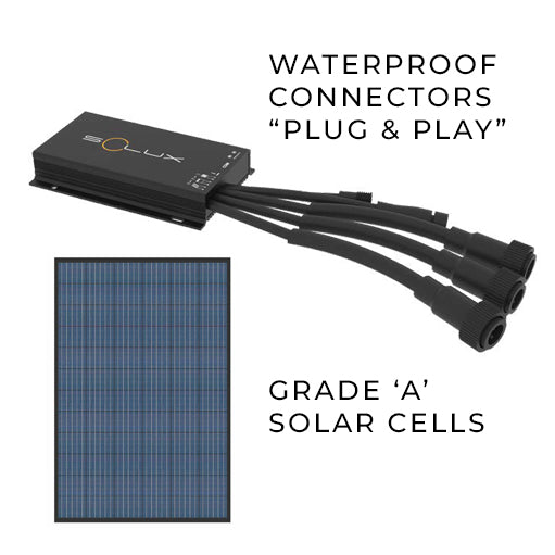BEACON | Solar LED Street Light | 60 Watt | 11760 Lumens | 2300K-6500K CCT | Smart Street Light | Parking Lot Light | 5 Years Warranty