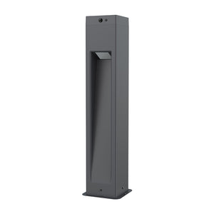 CUBE | Solar Bollard Light | 1.1 Watt | 1000 Lumens | 3000K | Li-ion battery | IP54 | ABS + PVC | 1 Year Warranty