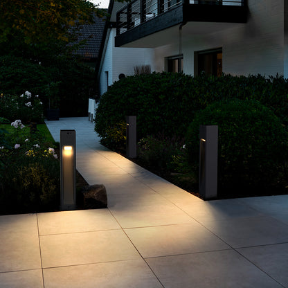 CUBE | Solar Bollard Light | 1.1 Watt | 1000 Lumens | 3000K CCT | Li-ion battery | IP54 | ABS + PVC | 1 Year Warranty