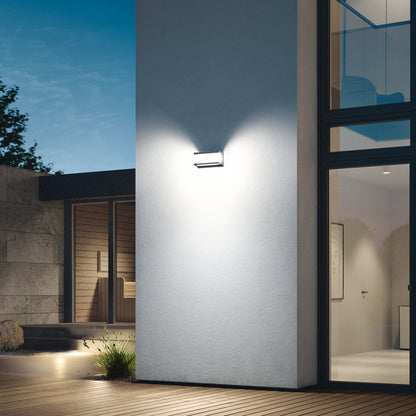 Lunix Series Solar Wall Pack Light – 2000 Lumens | Anti-Glare | PIR Motion Sensor | IP54 | 4000K CCT