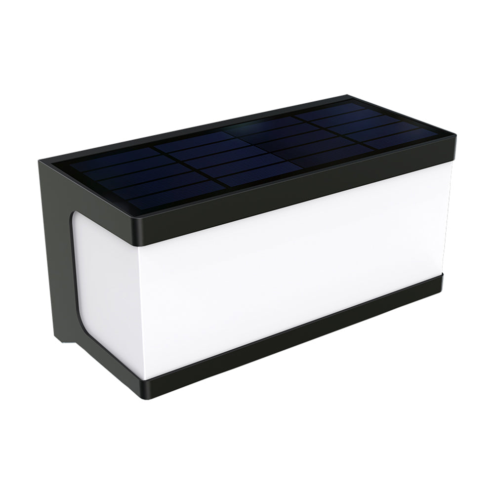 Lunix Series Solar Wall Pack Light – 2000 Lumens | Anti-Glare | PIR Motion Sensor | IP54 | 4000K CCT