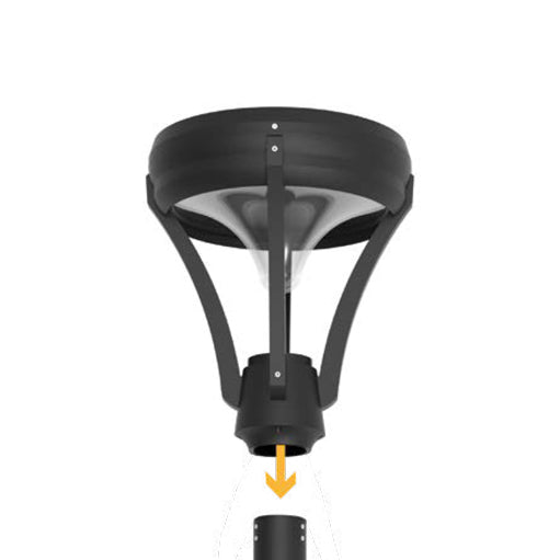 NOVA | Solar Pathway Light | 14 Watt | 2744 Lumens | 2300K-6500K CCT | Pathway Lighting | Garden Light | Smart Pole Light | 5 Years Warranty