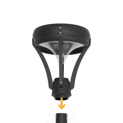 NOVA | Solar Pathway Light | 14 Watt | 2744 Lumens | 2300K-6500K CCT | Pathway Lighting | Garden Light | Smart Pole Light | 5 Years Warranty