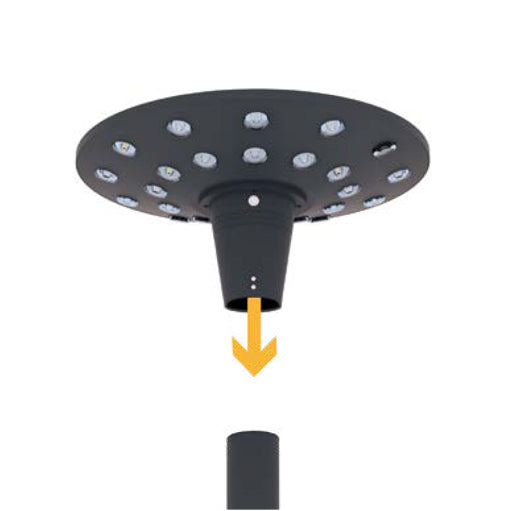 OAKLAND | Solar Pathway Light | 20 Watt | 3920 Lumens | 2300K-6500K CCT | Pathway Lighting | Garden Light | Smart Pole Light | 5 Years Warranty
