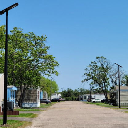 POLLUX | Solar LED Street Light | 20 Watt | 3920 Lumens | 5000K | Parking Lot Light | Solar All in One Pro Street Light | 5 Years Warranty