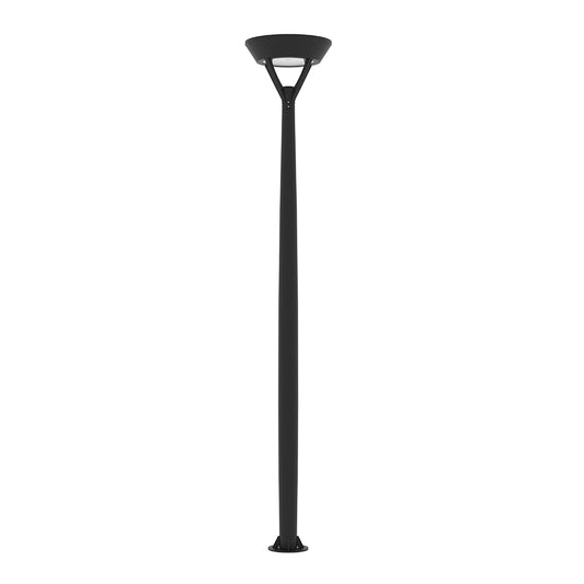 PLANTATION | Solar Pathway Light | 20 Watt | 3920 Lumens | 2300K-6500K CCT | Only Fixture | Pathway Lighting | Garden Light | Smart Pole Light | 5 Years Warranty