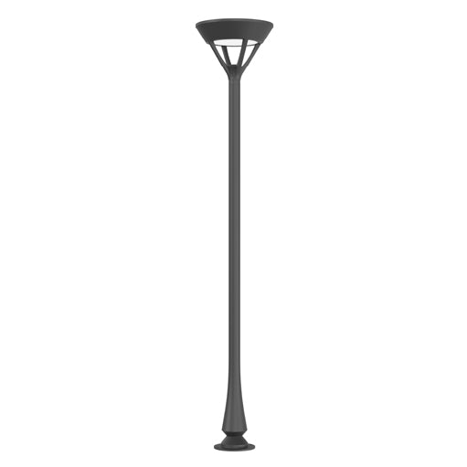 PLANTATION | Solar Pathway Light | 20 Watt | 3920 Lumens | 2300K-6500K CCT | Only Fixture | Pathway Lighting | Garden Light | Smart Pole Light | 5 Years Warranty