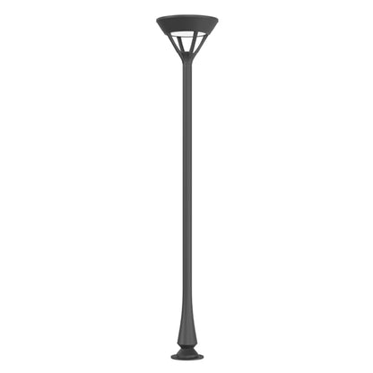 PLANTATION | Solar Pathway Light | 20 Watt | 3920 Lumens | 2300K-6500K CCT | Only Fixture | Pathway Lighting | Garden Light | Smart Pole Light | 5 Years Warranty