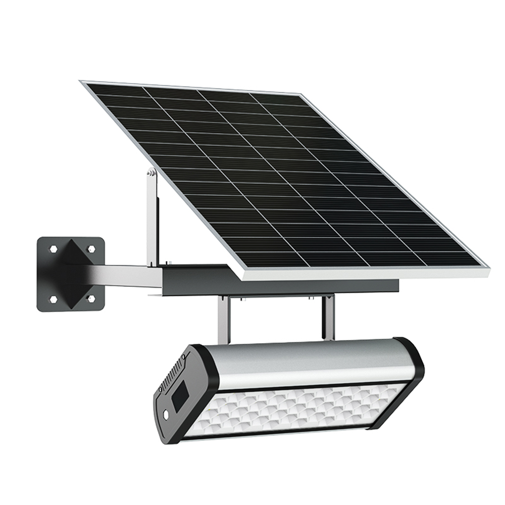 Beyond Solar SUNFORCE 50W Solar LED Flood Light | 8,000 Lumens | 5700K Daylight White | 60W Solar Panel | 512Wh LiFePO4 Battery | IP66