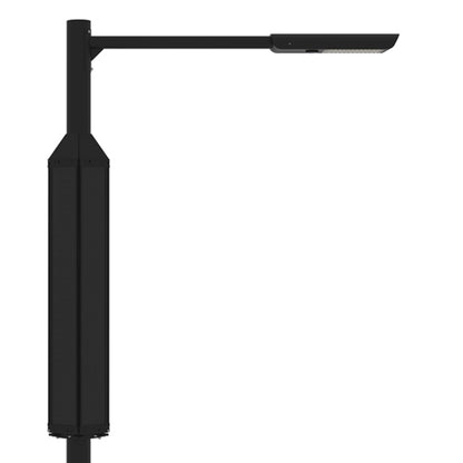 SOLPOLE 90 | Vertical Solar Street Light | 90 Watt | 17640 Lumens | 2300K-6500K CCT | Solar Panel 3 x 149W | Lithium Battery 28WH | Installation Height 22.9 to 32.8FT | IP65 | 5 Years Warranty