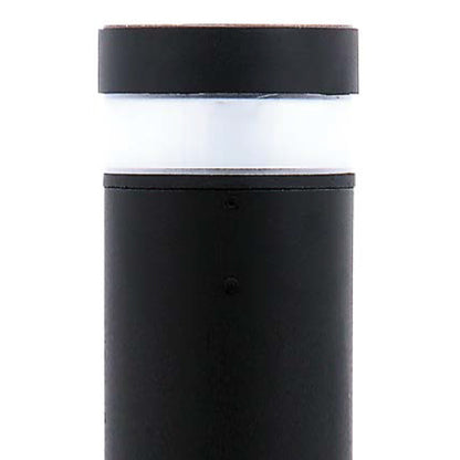 TITAN | AVS-BL015 | Solar Bollard Light | 1.8 Watt | 250 Lumens | 5000K | Solar Panel 4.5Wc | Lithium Battery 28WH | Installation Height 39.3 Inch | IP65 | Aluminum | 5 Years Warranty