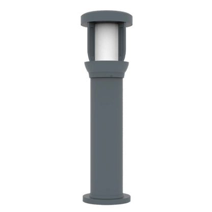 TITAN | AVS-BL019 | Solar Bollard Light | 3.5 Watt | 250 Lumens | 5000K | Solar Panel 6Wc | Lithium Battery 28WH | Installation Height 31.4 Inch | IP65 | Aluminum | 5 Years Warranty
