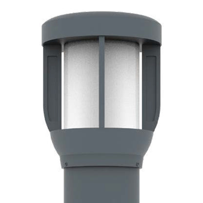 TITAN | AVS-BL019 | Solar Bollard Light | 3.5 Watt | 250 Lumens | 5000K | Solar Panel 6Wc | Lithium Battery 28WH | Installation Height 31.4 Inch | IP65 | Aluminum | 5 Years Warranty