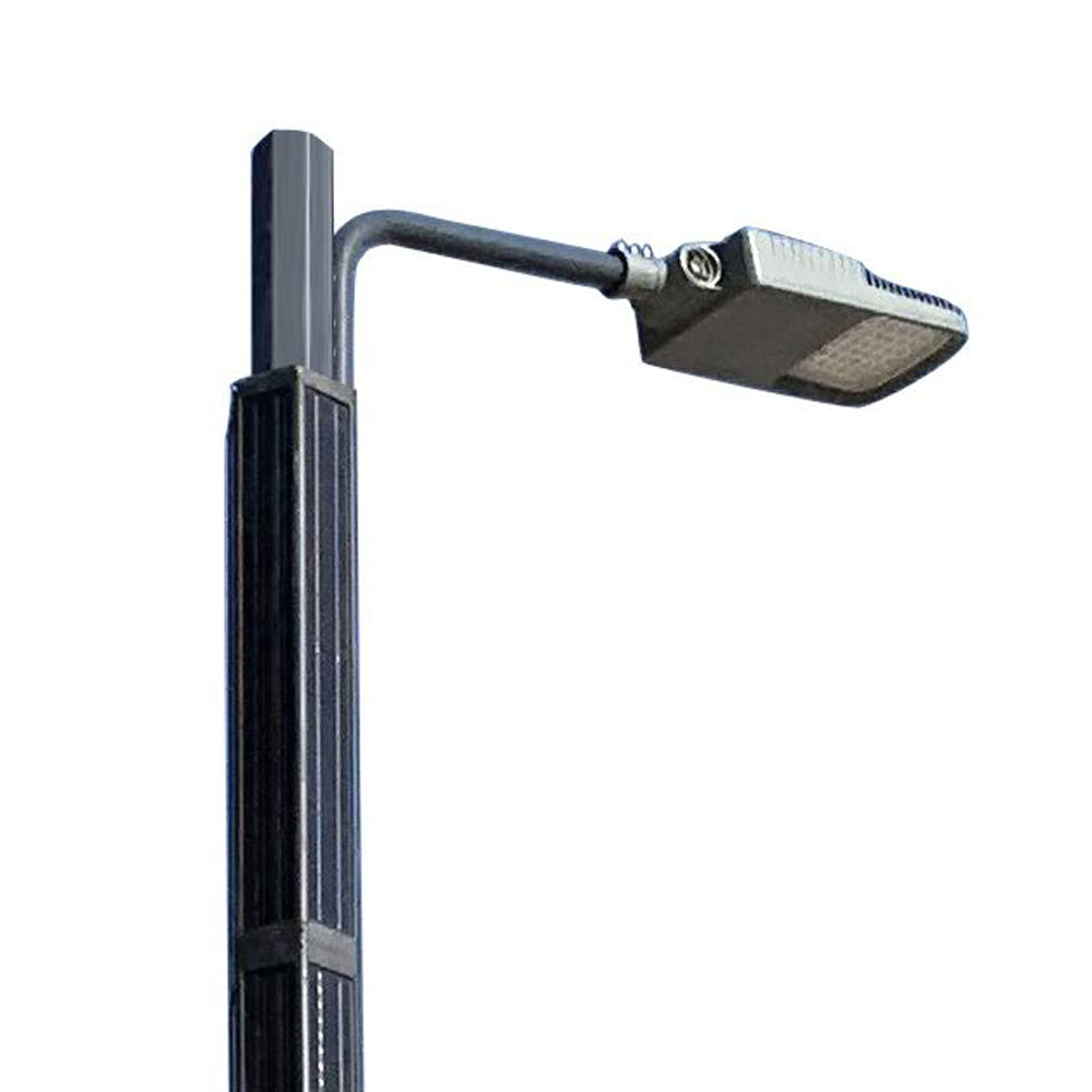 VISTA | Solar LED Street Light | 100 Watt | 12800 Lumens | 5000K | Smart Street Light | Built In Bluetooth | Smart App included | Parking Lot Light | Solar All in One SE Street Light | 3 Years Warranty