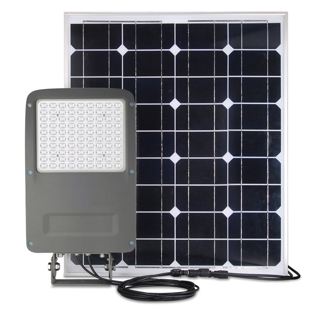 ALPHA | Solar Billboard Light | 60 Watt | 7200 Lumens | 5000K | Yoke Mount | IP67 | 3 Years Warranty - 1