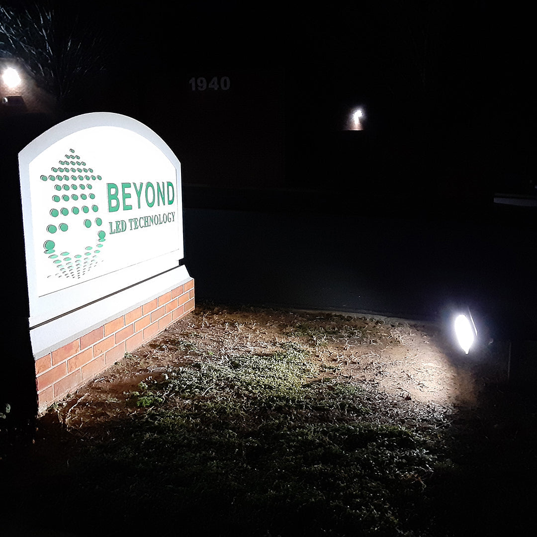 SUNRISE | Solar LED Sign Light | 20 Watt | 2000 Lumens | 5000K | Billboard Light | Monument Sign Lighting | Solar Uplight | 2 Years Warranty - 11