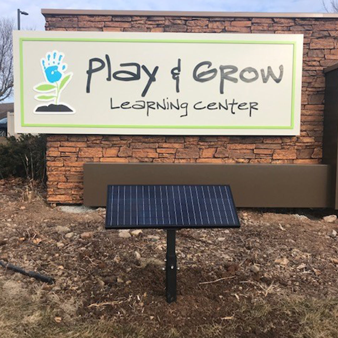 SUNRISE | Solar LED Sign Light | 20 Watt | 2000 Lumens | 5000K | Billboard Light | Monument Sign Lighting | Solar Uplight | 2 Years Warranty - Beyond Solar