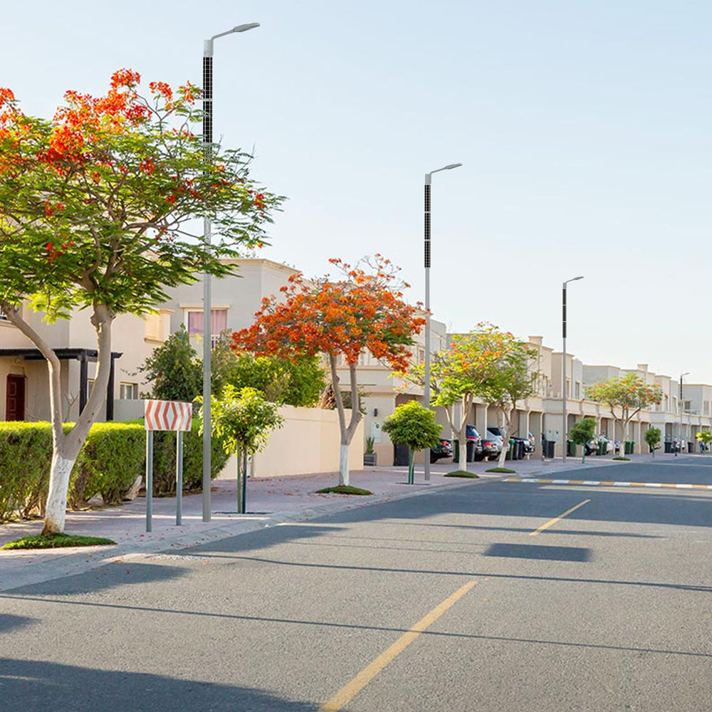 VISTA | Solar LED Street Light | 60 Watt | 7800 Lumens | 5000K | Smart Street Light | Built In Bluetooth | Smart App included | Parking Lot Light | Solar All in One SE Street Light | 3 Years  - Beyond Solar