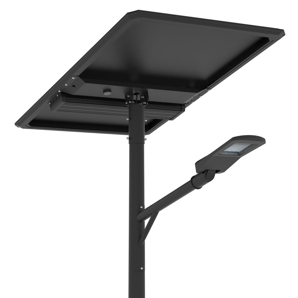 NATRON | Solar LED Street Light | 30 Watt | 4500 Lumens | 5000K | Parking Lot Light | Solar All in One Pro Street Light | 5 Years Warranty - 6