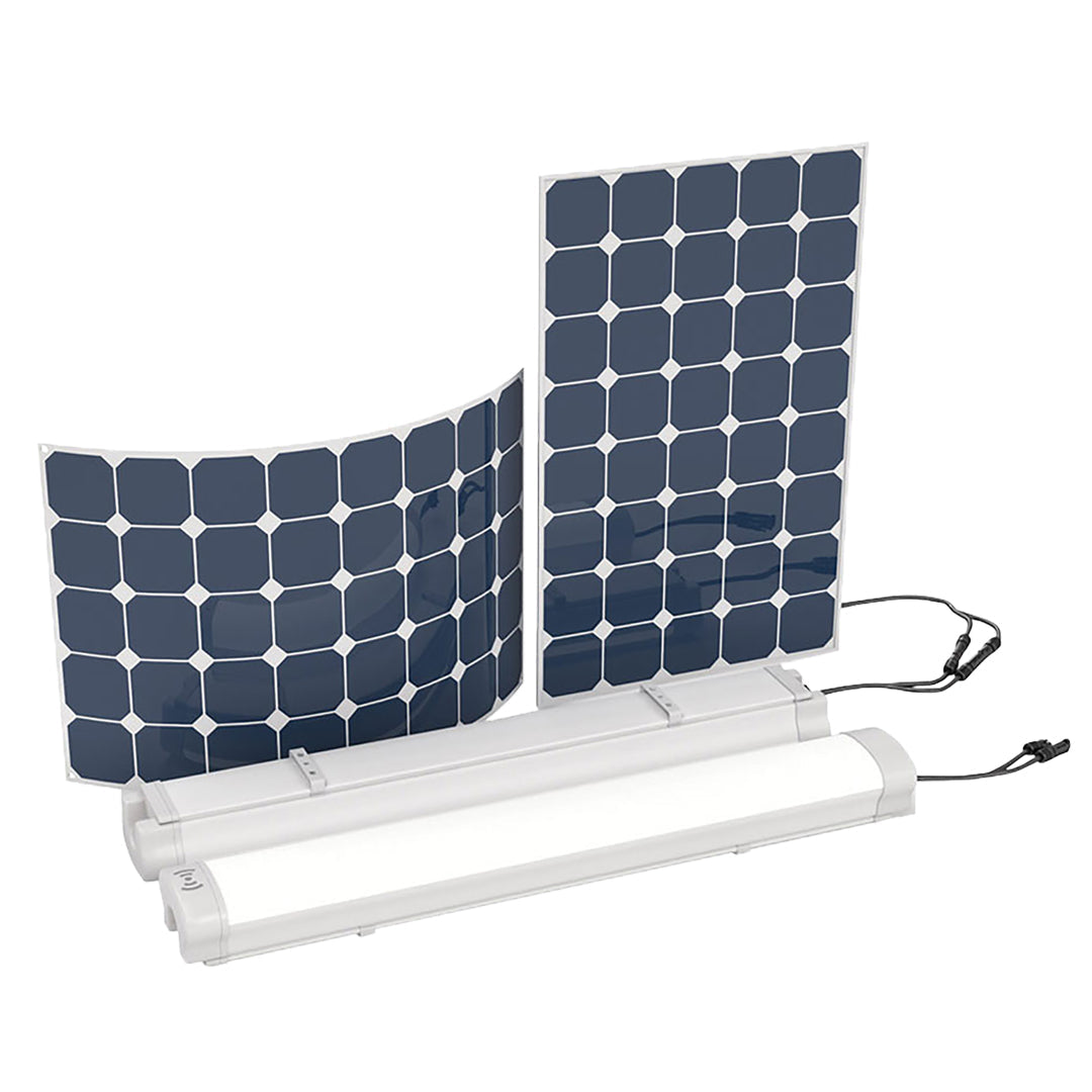 EVERGREEN | Solar Carport/Portable Light | 12 Watt | 1500 Lumens | 5000K | 2 Years Warranty - 1