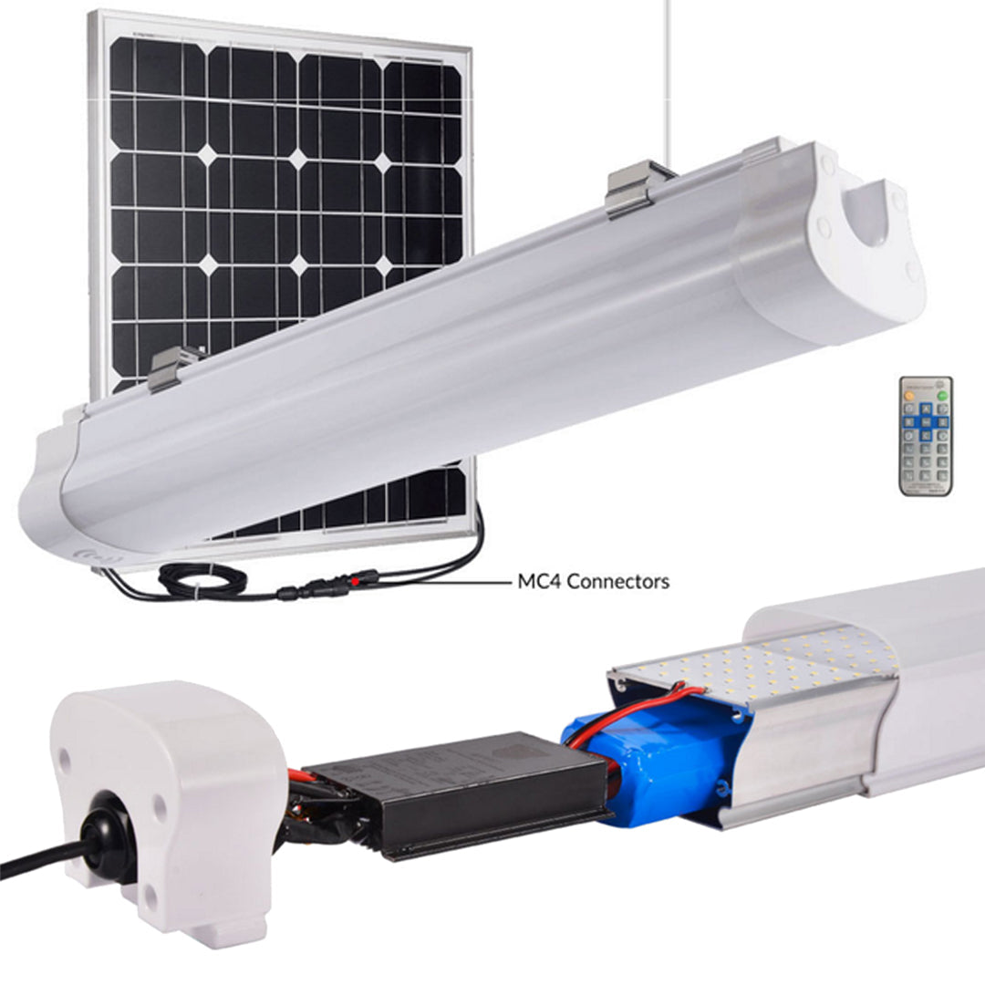 EVERGREEN | Solar Carport/Portable Light | 12 Watt | 1500 Lumens | 5000K | 2 Years Warranty - 4
