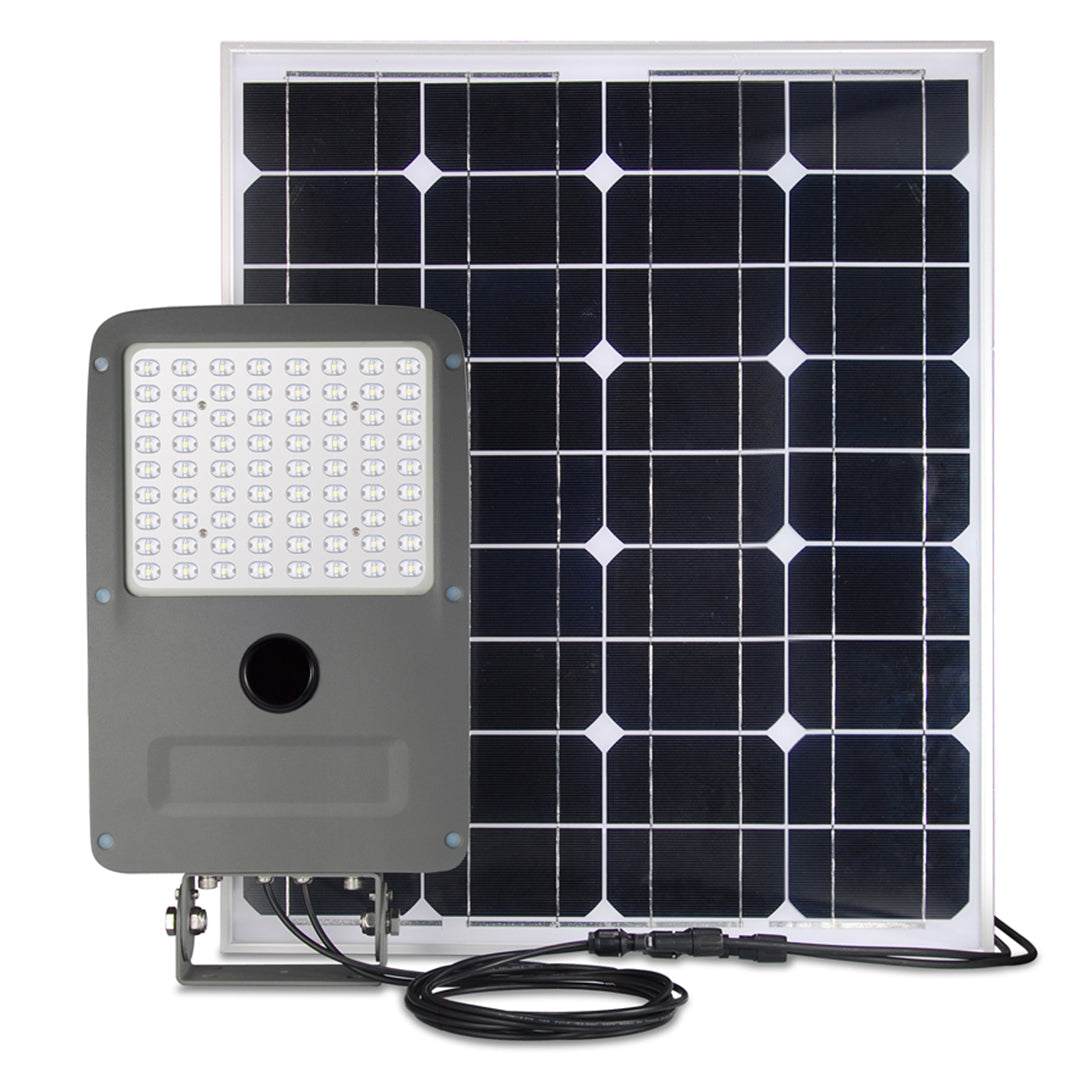 ALPHA | Solar Billboard Light | 30 Watt | 4200 Lumens | 5000K | Yoke Mount | IP67 | 3 Years Warranty - 1